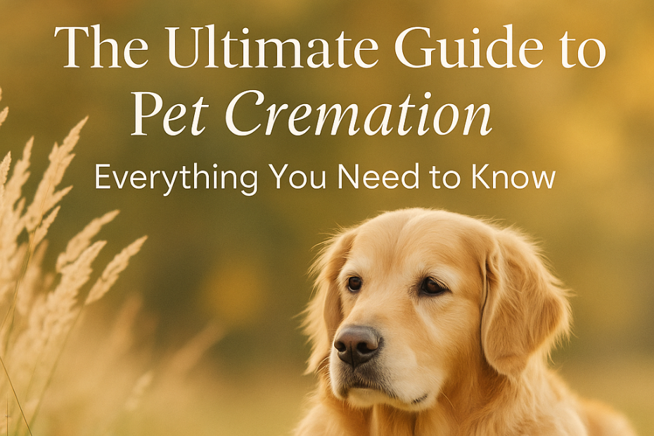 featured image for ultimate guide to pet cremation service