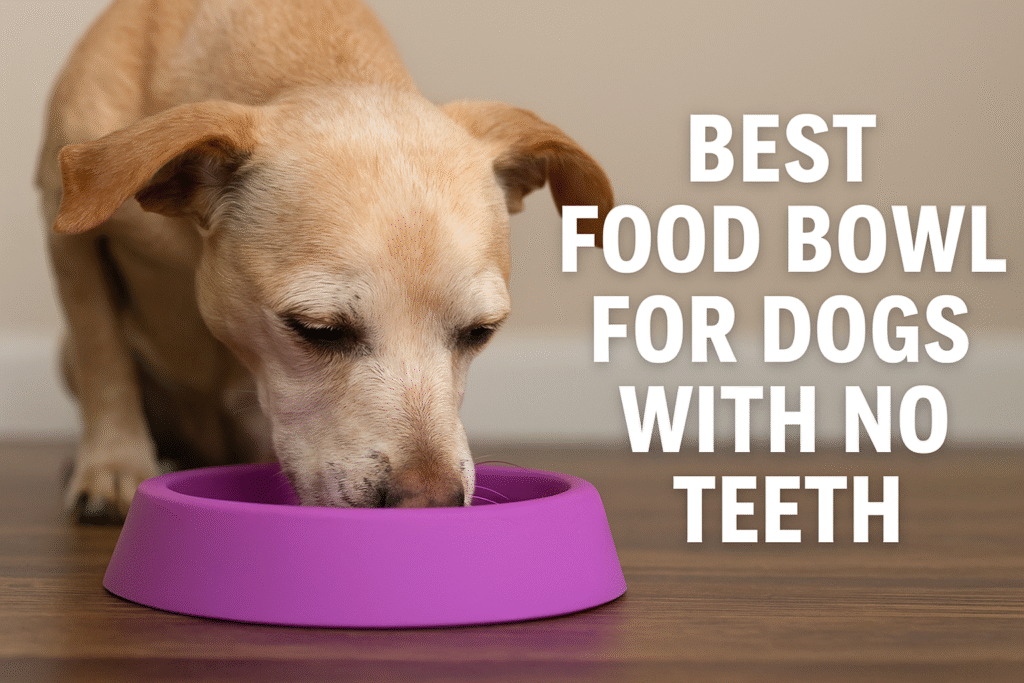 Best Food Bowl For Dog With No Teeth
