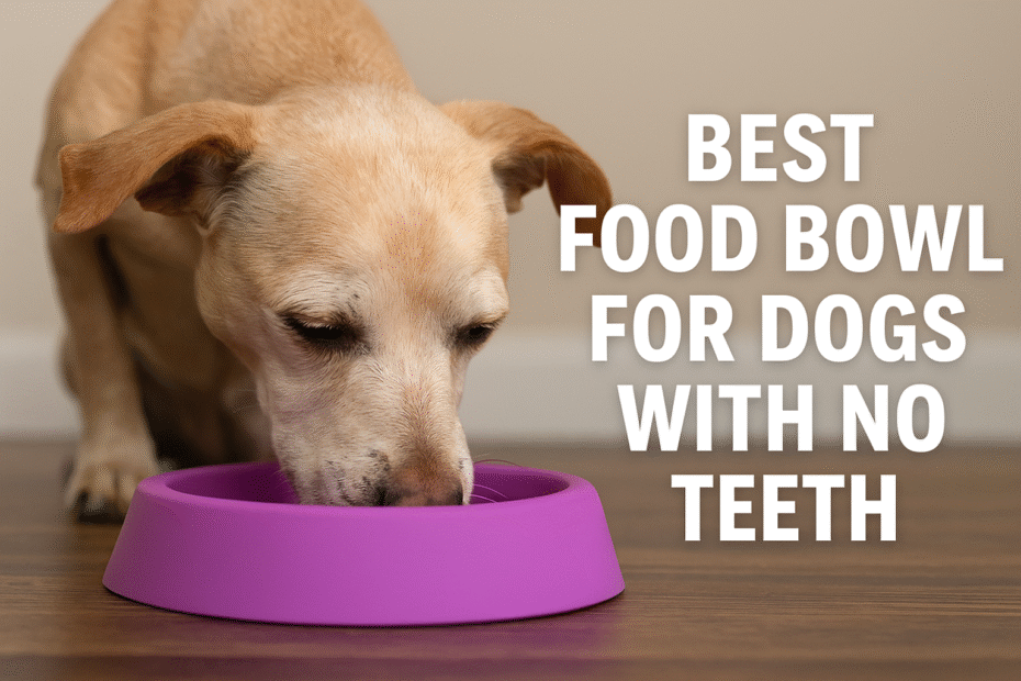 Best Food Bowl For Dog With No Teeth